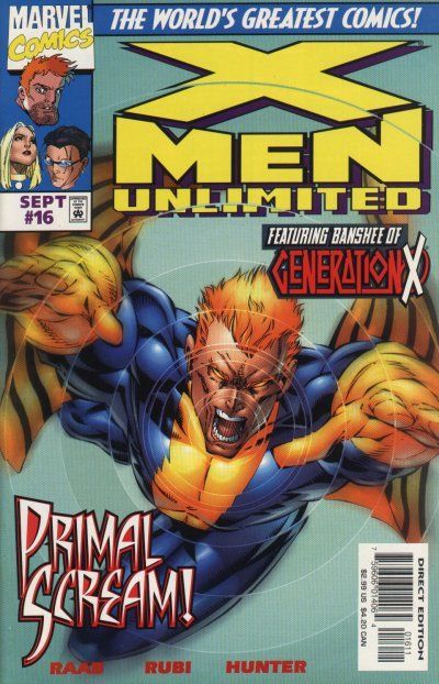 X-Men Unlimited, Vol. 1 #16A Direct Edition