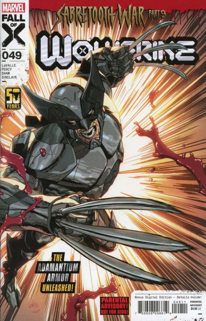 Wolverine, Vol. 7 #49A Leinil Francis Yu Regular