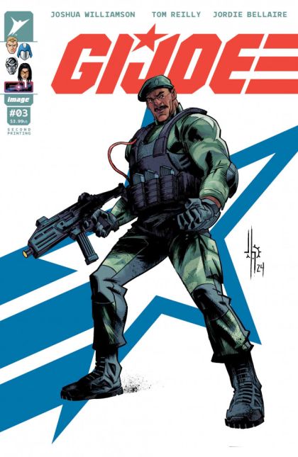 G.I. Joe, Vol. 1 (Image) #3L 2nd Printing Jason Howard