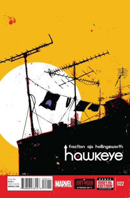 Hawkeye, Vol. 4 #22 David Aja Regular
