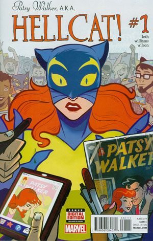 Patsy Walker, A.K.A. Hellcat! #1A Regular Brittney Williams Cover