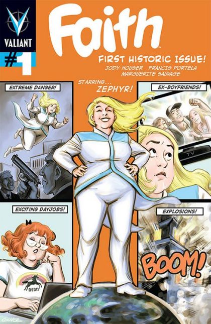 Faith (Valiant Entertainment), Vol. 1 #1F Incentive Colleen Coover Variant Cover