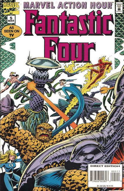 Marvel Action Hour featuring the Fantastic Four #5A Direct Edition