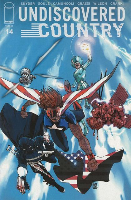 Undiscovered Country #14A Regular Giuseppe Camuncoli Cover