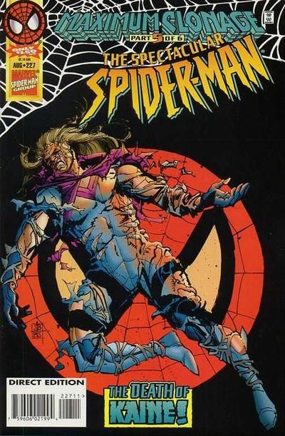 The Spectacular Spider-Man, Vol. 1 #227A Direct Edition