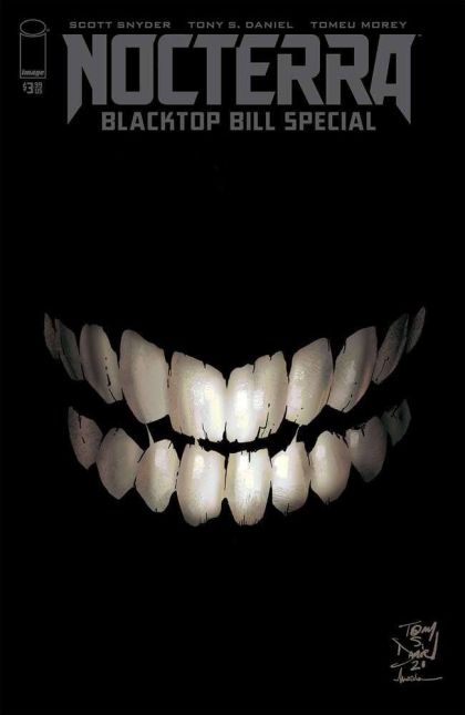 Nocterra: Blacktop Bill Special #1C Variant Blackout Cover