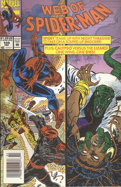 Web of Spider-Man, Vol. 1 #109B Newsstand Edition