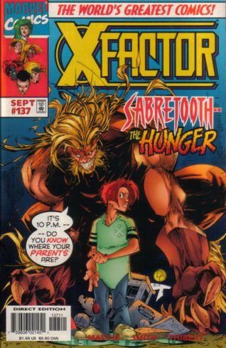 X-Factor, Vol. 1 #137A Direct Edition