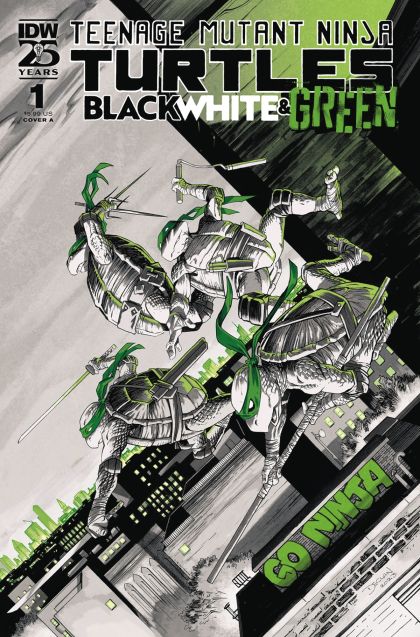 Teenage Mutant Ninja Turtles: Black, White & Green #1A Declan Shalvey Regular