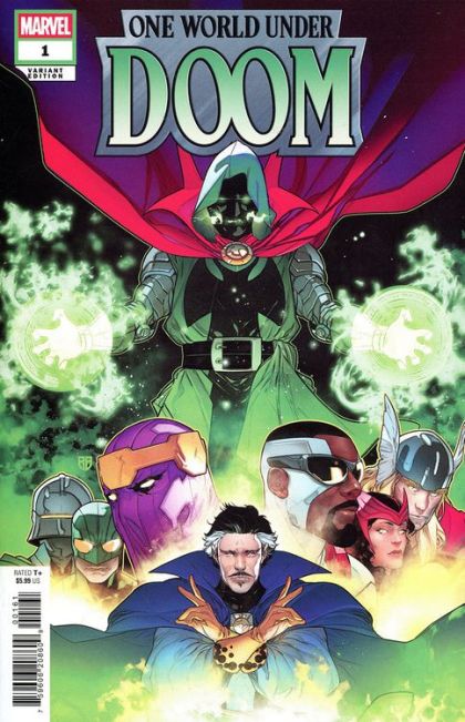 One World Under Doom #1F R.B. Silva Variant