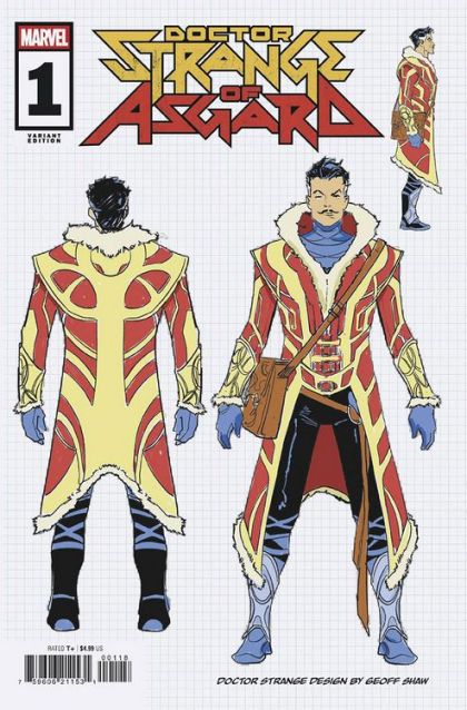 Doctor Strange of Asgard #1G Geoff Shaw Incentive Design Variant (1:10)