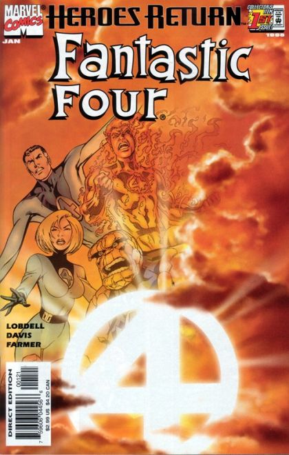 Fantastic Four, Vol. 3 #1B Variant Cover
