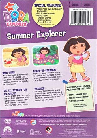 Dora the Explorer: Summer Explorer - DVD