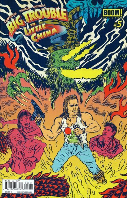 Big Trouble In Little China #5C Cover B Variant