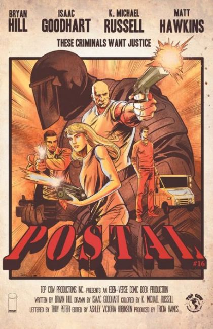 Postal #16B Cover B by Isaac Goodhart