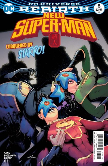 New Super-Man #5A Regular Viktor Bogdanovic Cover