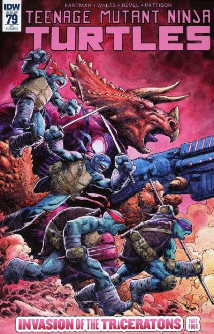 Teenage Mutant Ninja Turtles, Vol. 5 #79C Incentive Dave Wachter Variant Cover