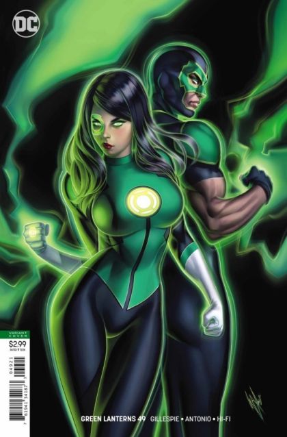 Green Lanterns #49B Warren Louw Variant