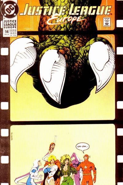 Justice League Europe / International #14A Direct Edition