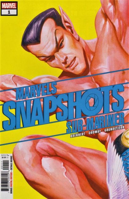 Marvels Snapshots: Sub-Mariner #1A Regular Alex Ross Cover