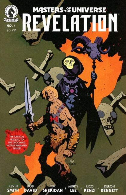 Masters of the Universe: Revelation #1B Variant Mike Mignola & Dave Stewart Cover