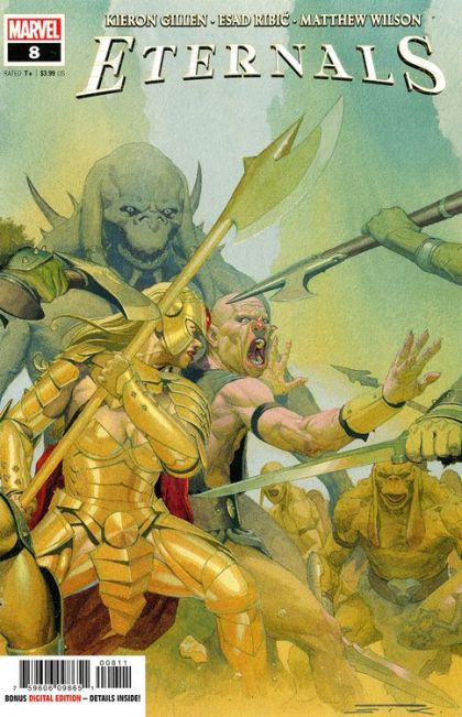 Eternals, Vol. 5 #8A Regular Esad Ribic Cover