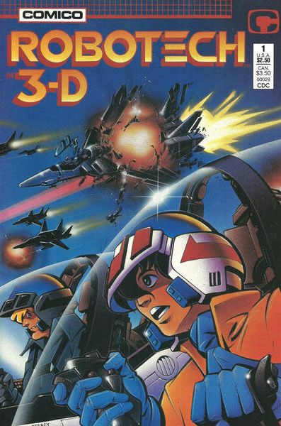 Robotech in 3-D #1A Direct Edition