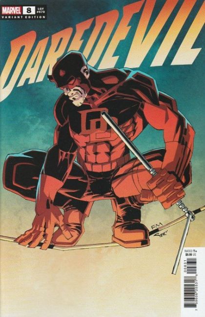 Daredevil, Vol. 8 #8C Frank Miller Missing Pages Error Variant