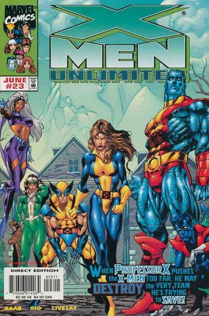 X-Men Unlimited, Vol. 1 #23A Direct Edition