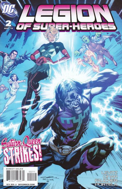 Legion of Super-Heroes, Vol. 6 #2A Yildiray Cinar & Wayne Faucher Regular Cover