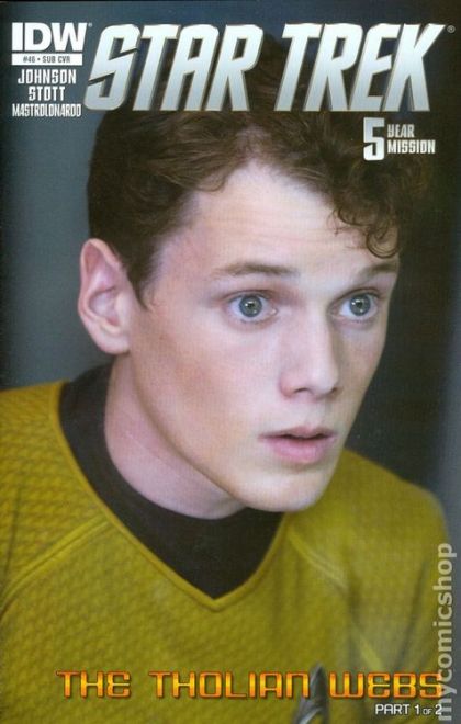 Star Trek #46B Variant Photo Subscription Cover