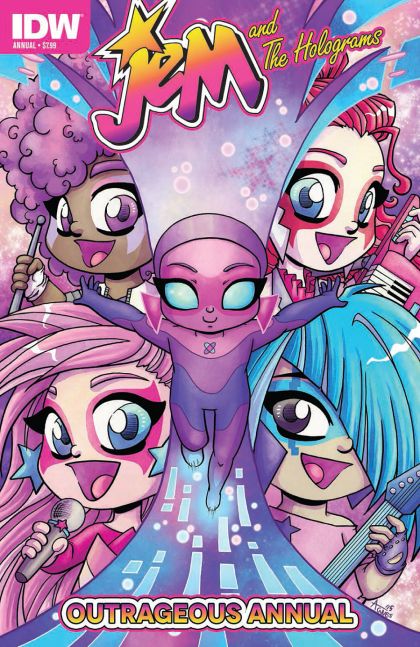 Jem & The Holograms Outrageous Annual #1B