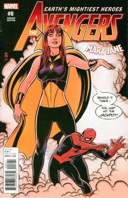 Avengers, Vol. 7 #8B Variant Michael Allred Mary Jane Cover