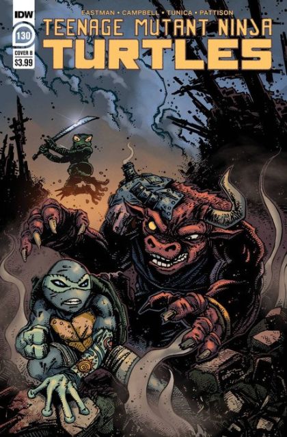 Teenage Mutant Ninja Turtles, Vol. 5 #130B Kevin Eastman Cover