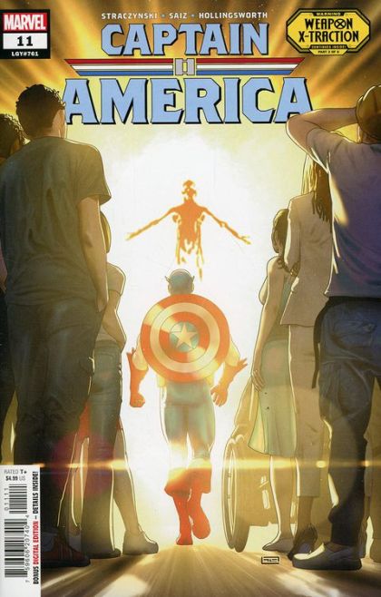 Captain America, Vol. 11 #11A Taurin Clarke Regular