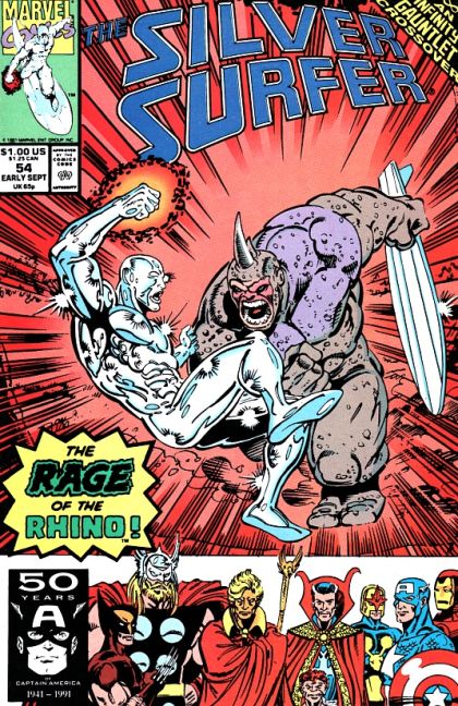 Silver Surfer, Vol. 3 #54A Direct Edition