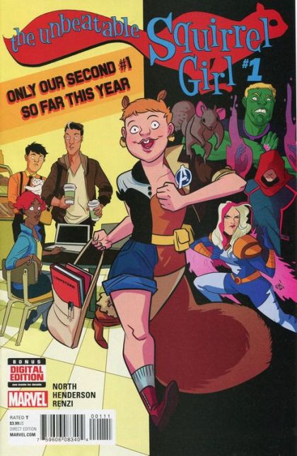 Unbeatable Squirrel Girl, Vol. 2 #1A Erica Henderson Regular Cover
