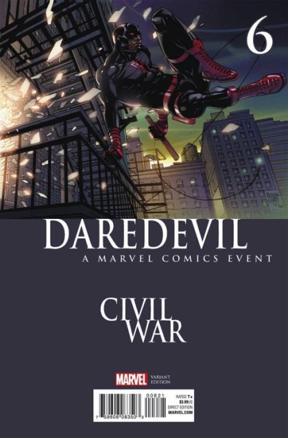 Daredevil, Vol. 5 #6B Pasqual Ferry Civil War Variant