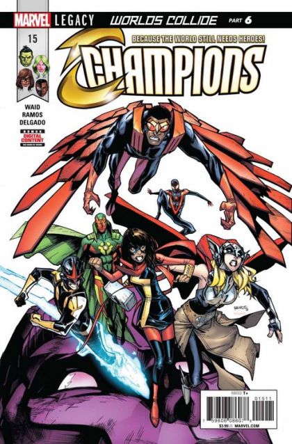 Champions, Vol. 2 (Marvel) #15A Humberto Ramos Regular