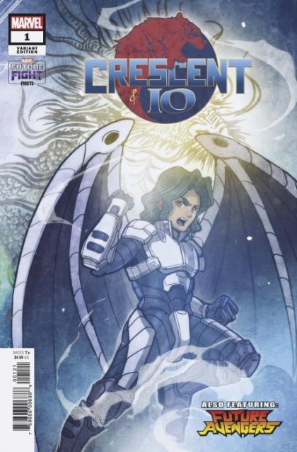 Future Fight Firsts: Crescent & Io #1B Variant Sana Takeda Marvels Future Avengers Cover