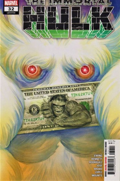 The Immortal Hulk #32A Alex Ross Regular