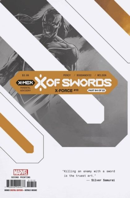 X-Force, Vol. 6 #13K 2nd Printing Variant Cover