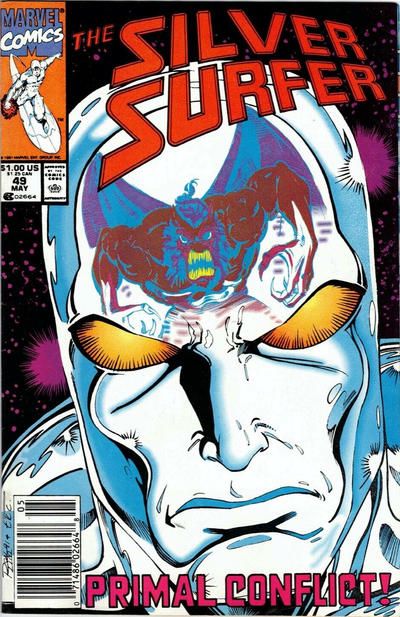 Silver Surfer, Vol. 3 #49B Newsstand Edition