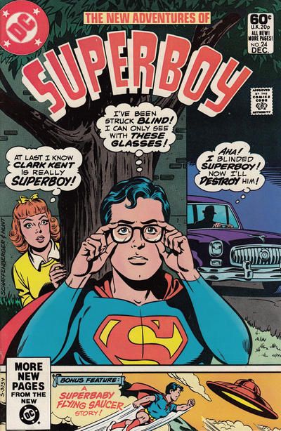 The New Adventures of Superboy #24A Direct Edition