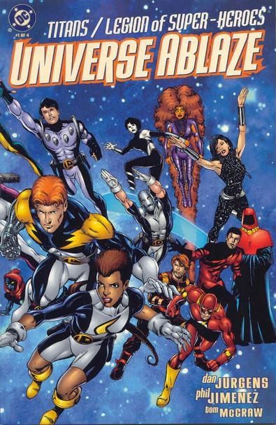 Titans / Legion of Super-Heroes: Universe Ablaze #1