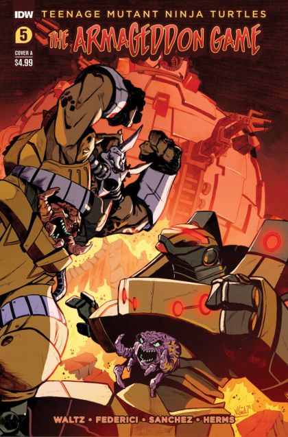 Teenage Mutant Ninja Turtles: The Armageddon Game #5A Vincenzo Federici & Matt Herms Regular