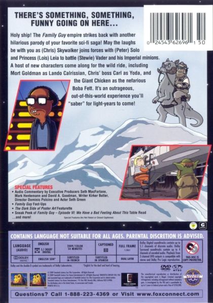 Family Guy: Something, Something, Something Dark Side (2010) - DVD