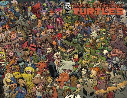 Teenage Mutant Ninja Turtles, Vol. 5 #150D Jesse Lonergan Wraparound Variant