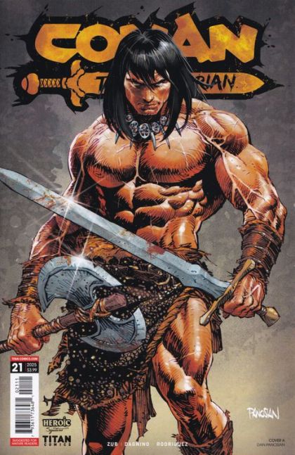 Conan the Barbarian (Titan Comics) #21A Dan Panosian Regular