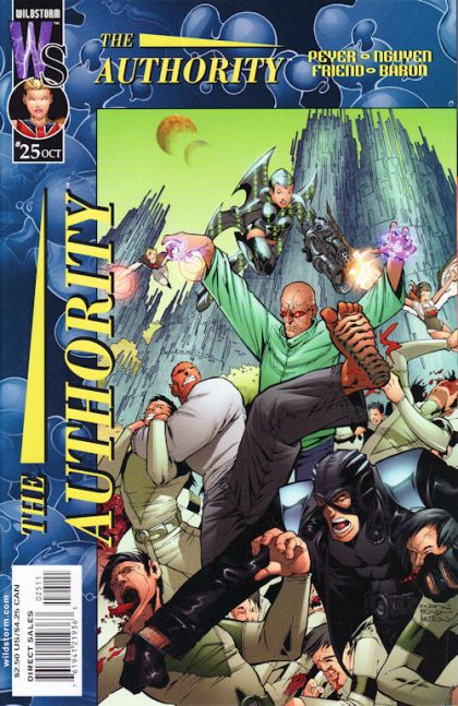 The Authority, Vol. 1 #25 Dustin Nguyen Regular Cover
